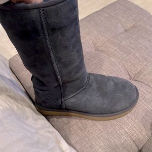 Navy blue tall Uggs, excellent condition! Only worn a couple of times.